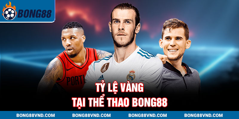 Tỷ lệ vàng tại Thể thao Bong88